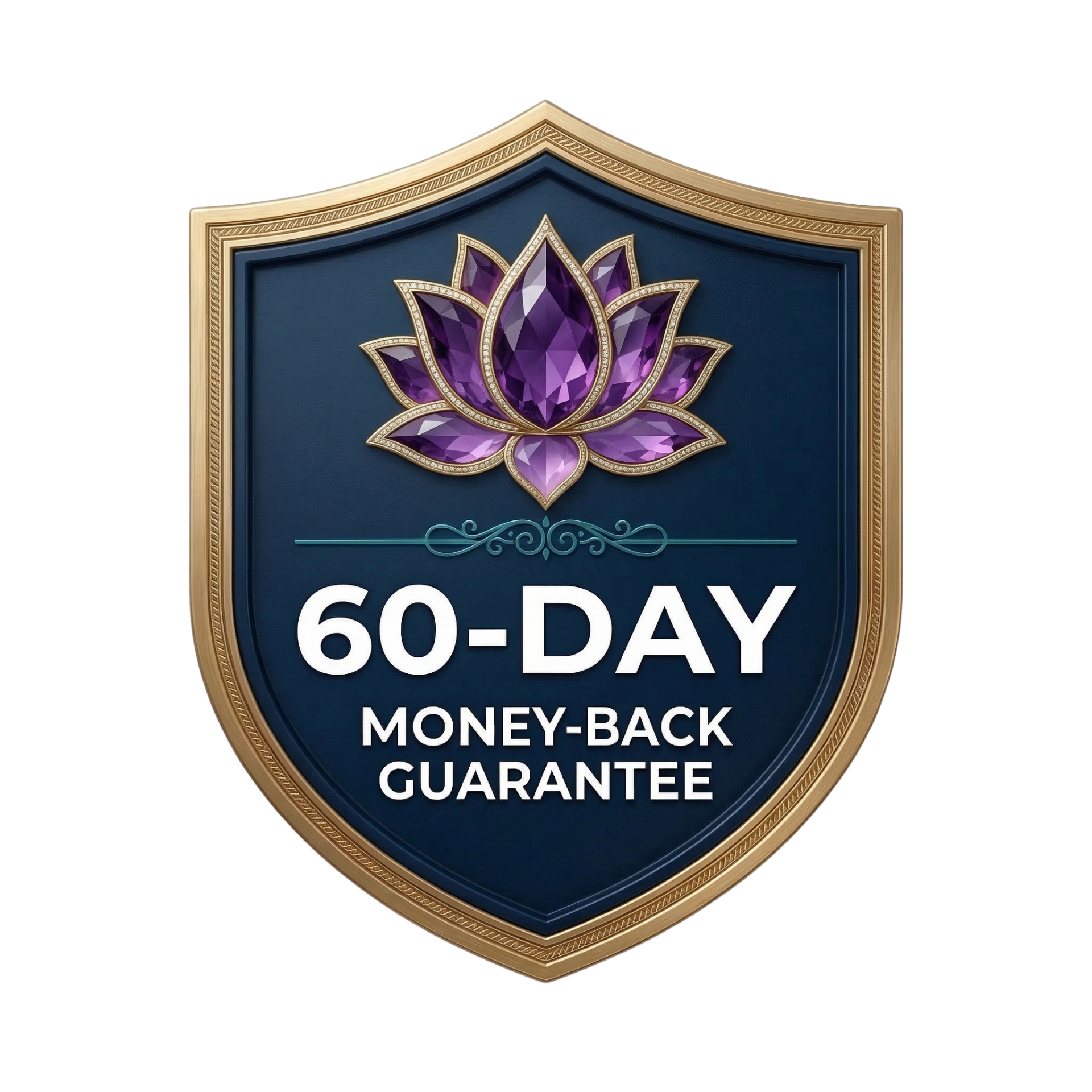 60-Day Money-Back Guarantee badge
