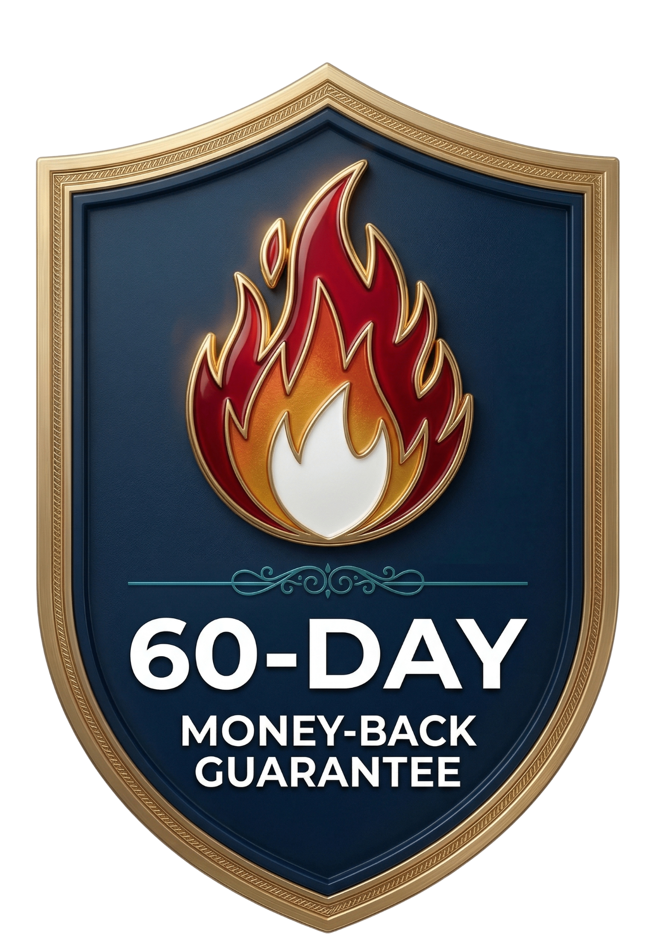 60-Day Money-Back Guarantee badge